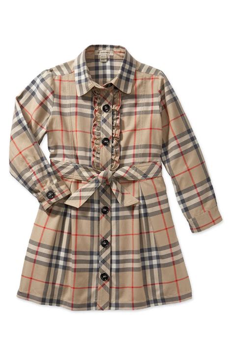 toddler girl burberry dress|nordstrom baby girl burberry dresses.